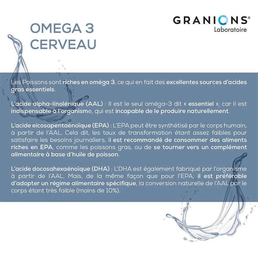Granions Omega 3 Hersenen 30 Capsules
