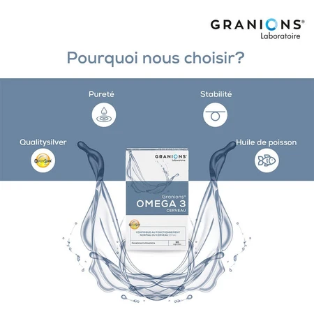 Granions Omega 3 Hersenen 30 Capsules