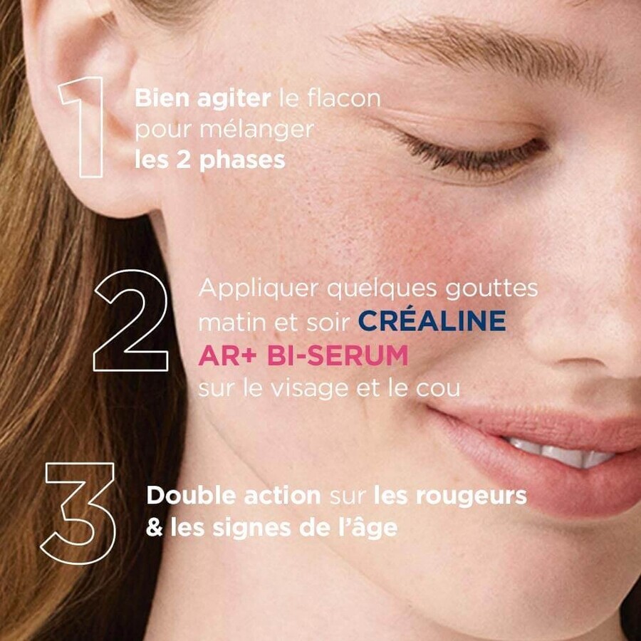Bioderma Crealine AR+ Bi-Sérum Peaux Sensibles Réactives 30ml Bioderma Crealine AR+ Bi-Sérum Peaux Sensibles Réactives 30ml