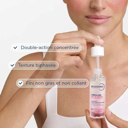 Bioderma Crealine AR+ Bi-Sérum Peaux Sensibles Réactives 30ml