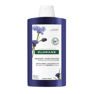 Klorane Centaurea biologische anti-geel shampoo 400ml