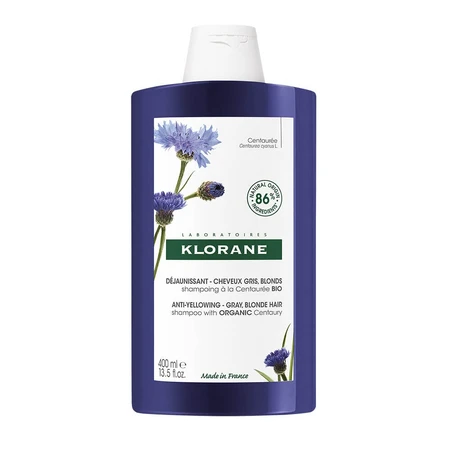 Klorane Centaurea biologische anti-geel shampoo 400ml