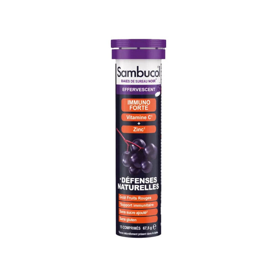 Sambucol Immuno Forte Essentiels 15 compresse effervescenti