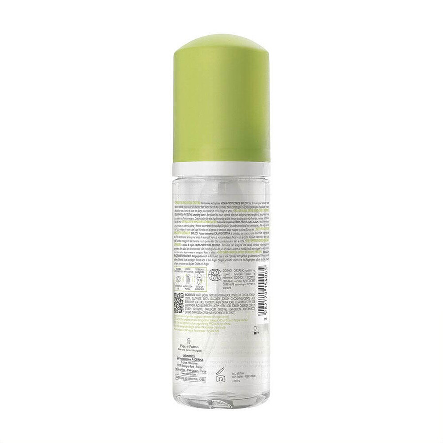 A-Derma Biology Organic Dermatological Cleansing Foam Hydra Protectrice 150 ml