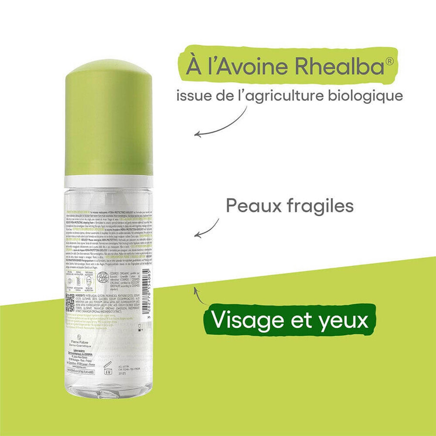 A-Derma Biology Organic Dermatological Cleansing Foam Hydra Protectrice 150 ml