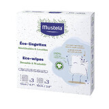 Mustela Wiederverwendbare und waschbare ökologische Tücher x6