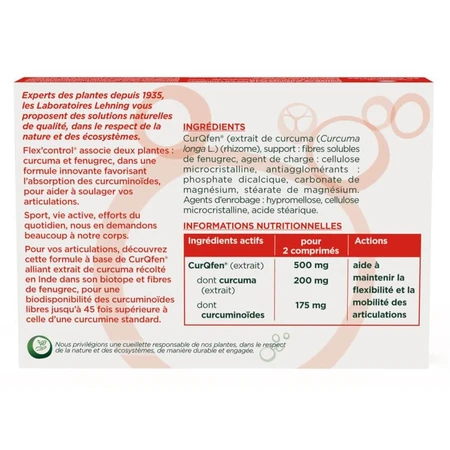 Lehning Flex'control® Gelenkschmerzen 60 Tabletten