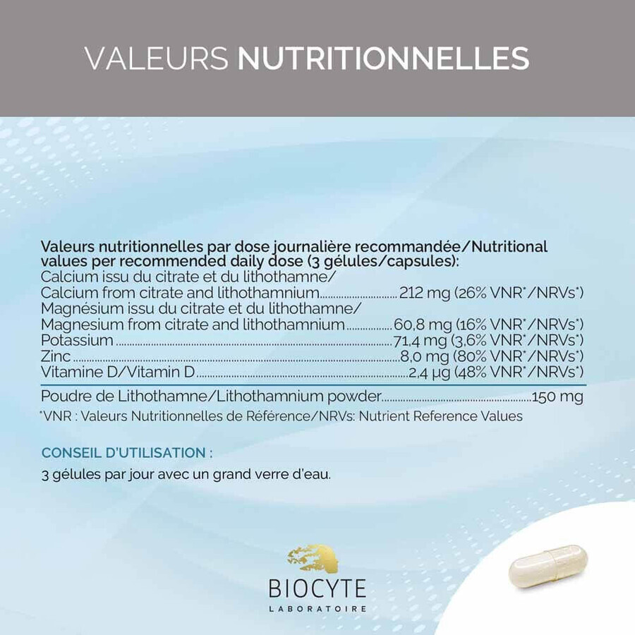 Biocyte Santé Ph Basique 90 Gélules