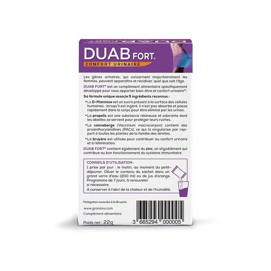 Granions Duab Fort 7 pliculețe