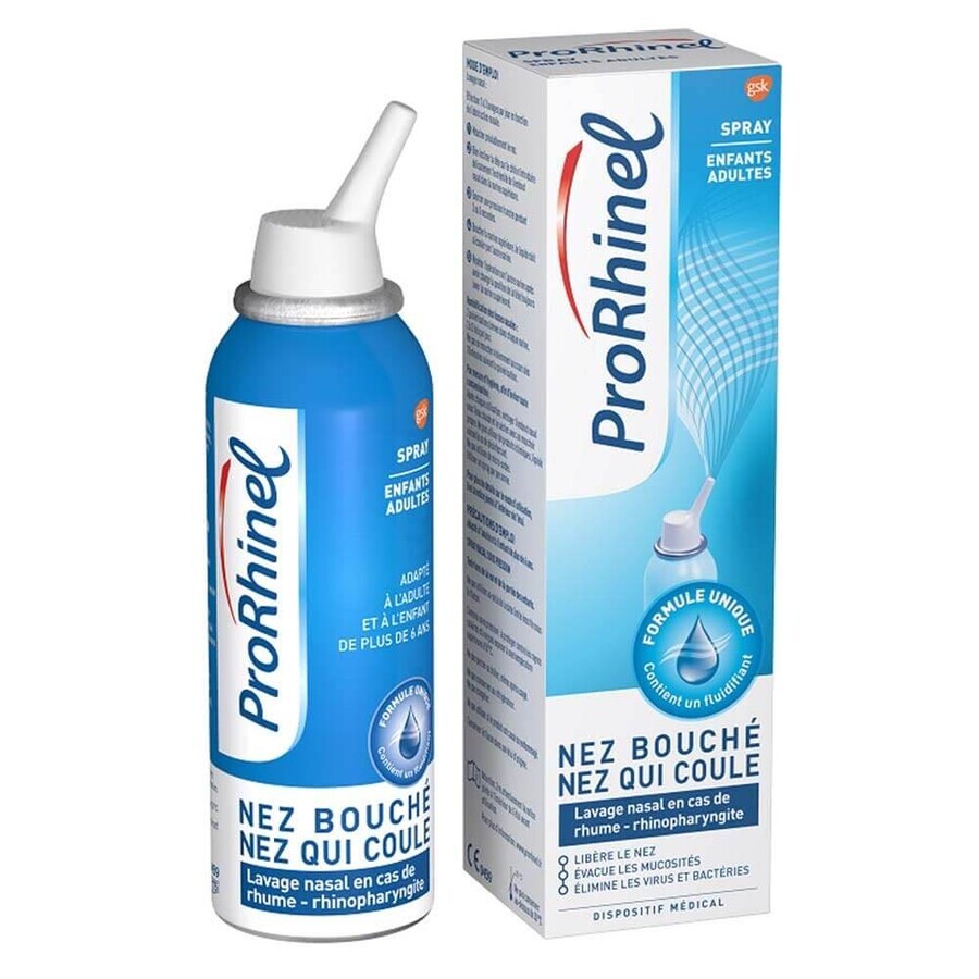 Prorhinel Spray Nasal Spray Nasal Nariz Cerrada Quies Adultos Niños 100ml