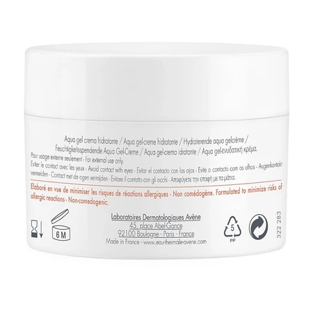 Avène Hydrance Gel Creme Peaux Sensibles Deshydratees 50ml
