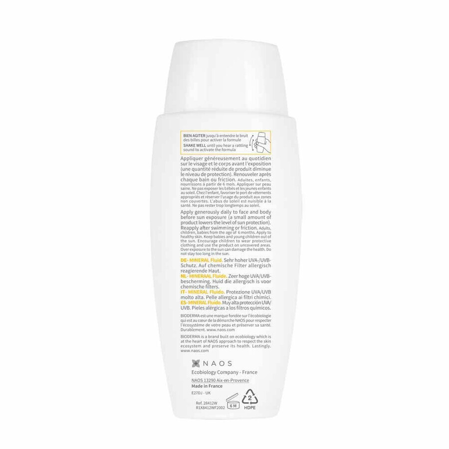Bioderma Photoderm Sun Protection Spray Mineral Fluid 100g Bioderma Photoderm Sun Protection Spray Mineral Fluid 100g