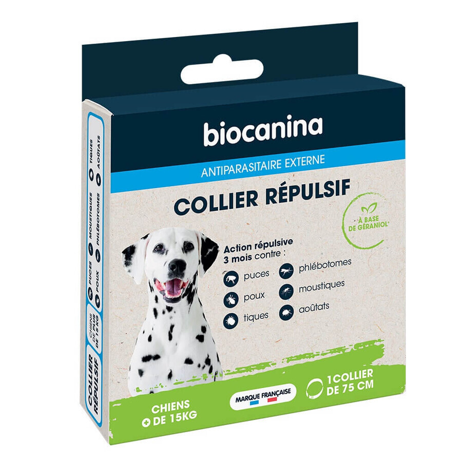 Biocanine Afweerhalsband voor Honden >15kg x1