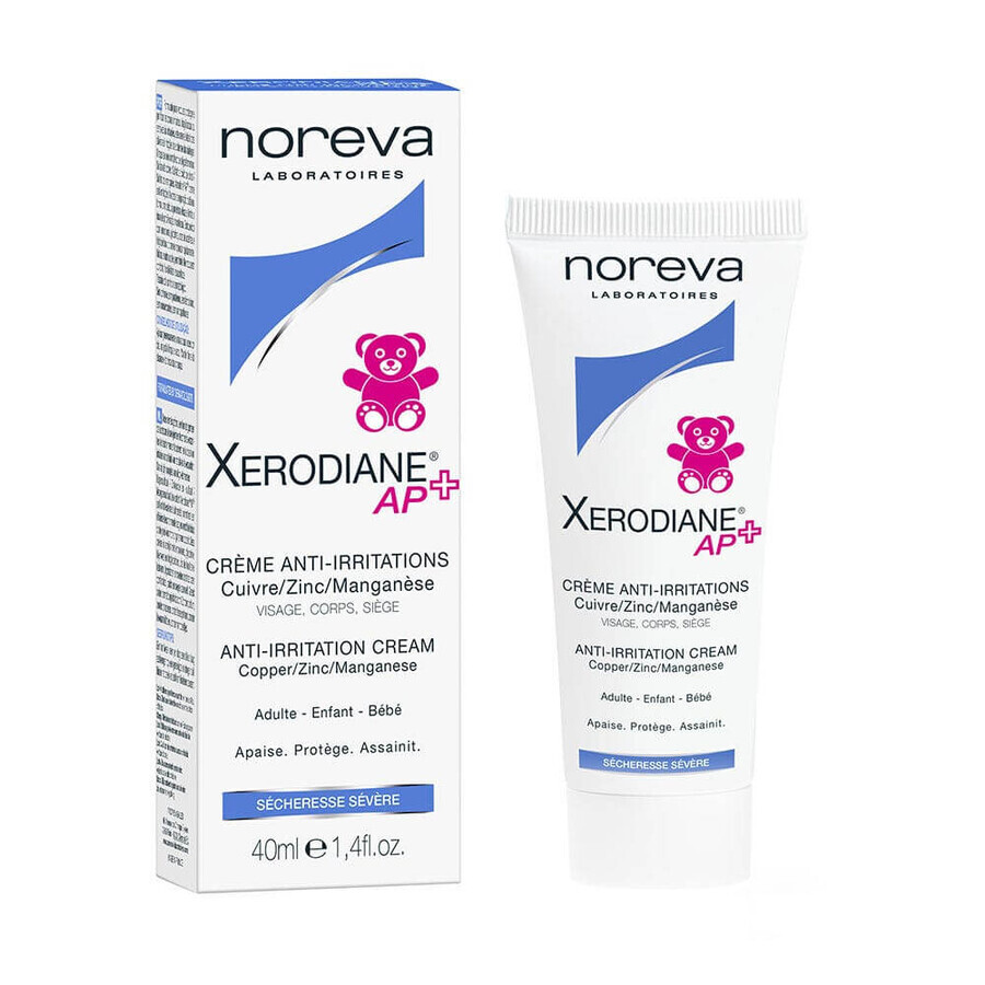 Boutique Noreva Creme Anti-irritations Cu / Zn / Mn Xerodiane Ap+ 40ml Noreva Creme Anti-irritations Cu / Zn / Mn Xerodiane Ap+ 40ml