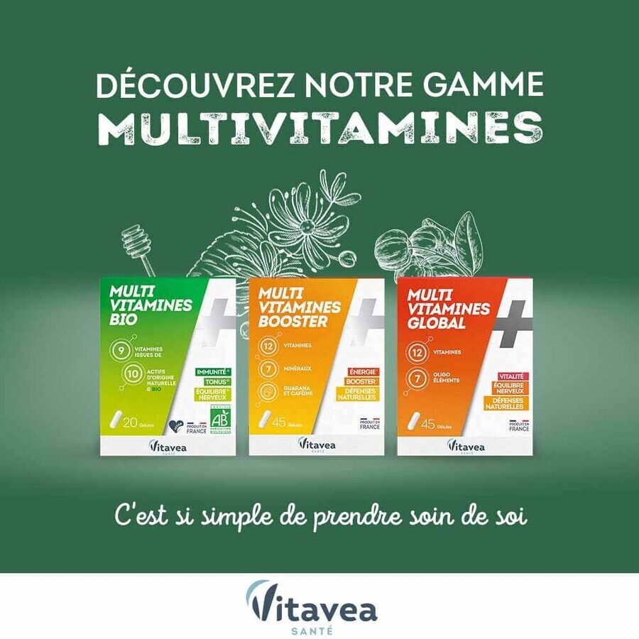 Vitavea Santé Multivitamine Difese naturali 30 capsule