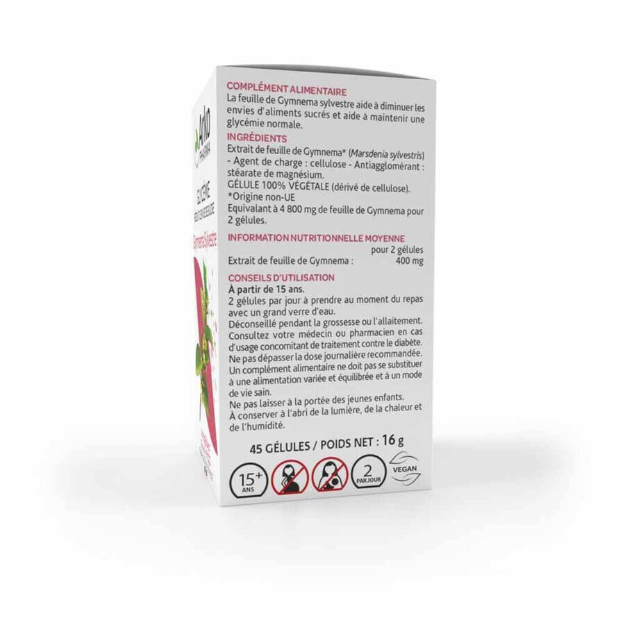Arkopharma Arkogélules Gymnema Sylvestre 45 Gelules