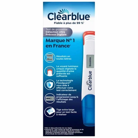 Prueba de embarazo Clearblue Ultra x2