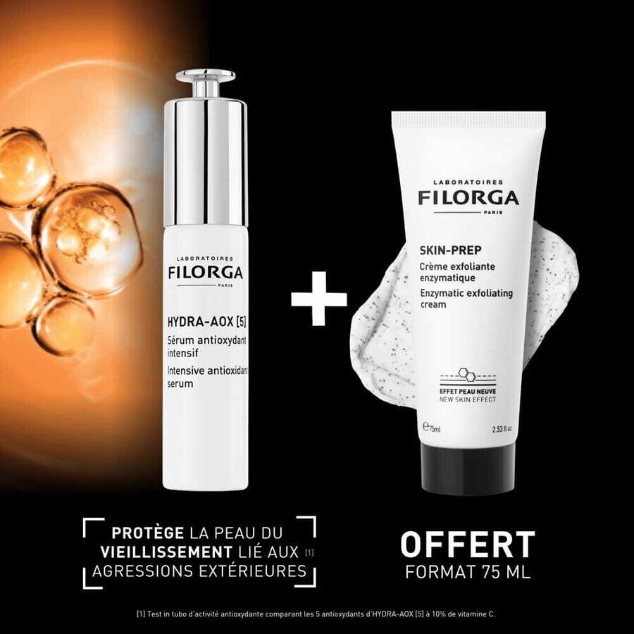Filorga Hydra-AOX [5] Coffret Serum Antixodyant + Crème Nettoyante Skin-Prep