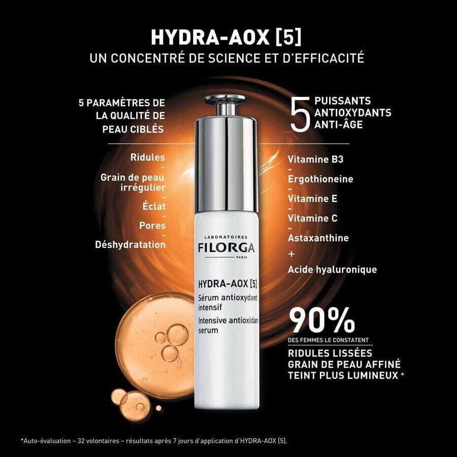 Filorga Hydra-AOX [5] Coffret Serum Antixodyant + Crème Nettoyante Skin-Prep
