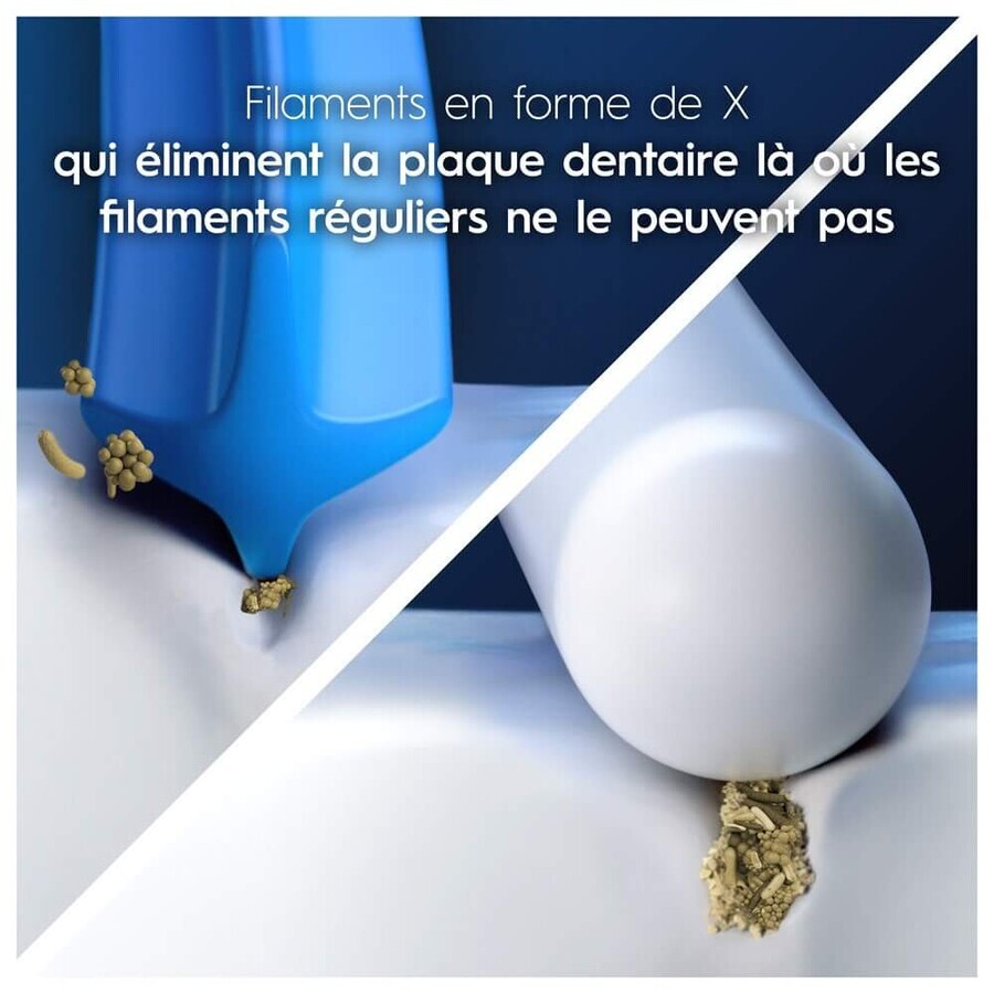 Oral-B Cross Action Brossettes pour Brosse à dents électrique x3