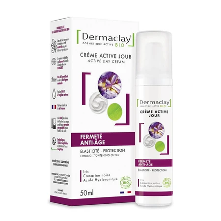 Dermaclay Bio-Tagescreme gegen Alterung Festigkeit 50ml