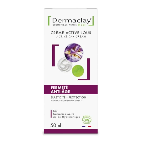 Dermaclay Bio-Tagescreme gegen Alterung Festigkeit 50ml