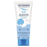Neutraderm Baby Gel nettoyant douceur 3 en 1 Peaux sensibles 200ml
