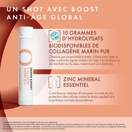 Oenobiol Derma Expert Colágeno Marino Antiedad Arrugas 10 Disparos