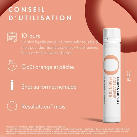 Oenobiol Derma Expert Colágeno Marino Antiedad Arrugas 10 Disparos