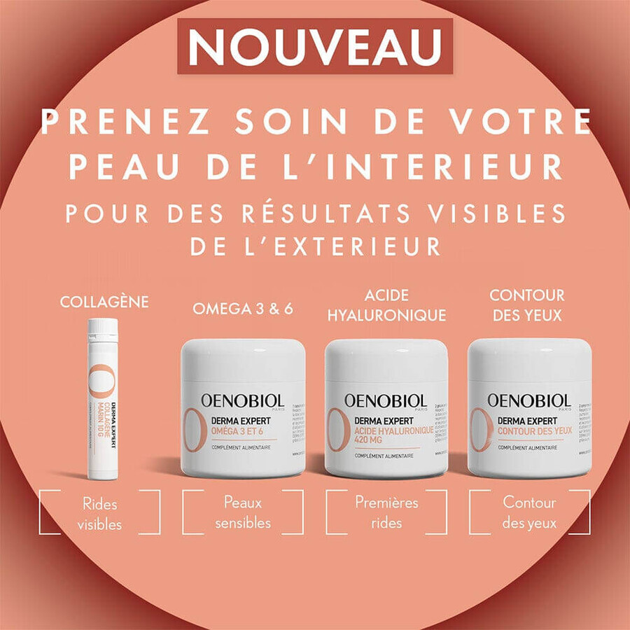 Oenobiol Derma Expert Marine Collageen Anti-Ageing Rimpels 10 shots