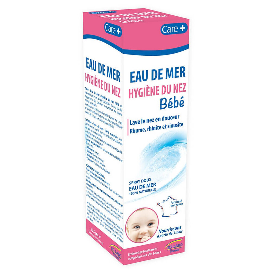 Care+ Apă de mare pentru copii 125 ml