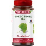 Superdiet Ginkgo Biloba Bio 80 comprimés