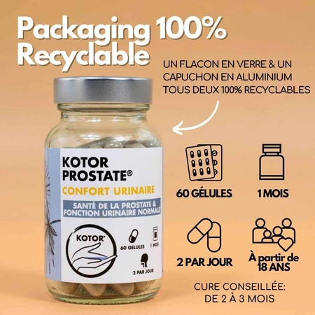 Kotor Pharma Prostate Confort urinaire 60 gélules