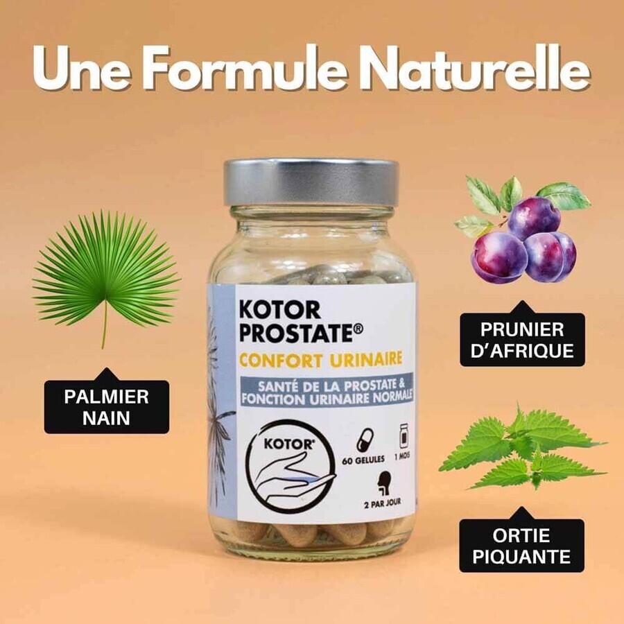 Kotor Pharma Prostată Confort urinar 60 capsule