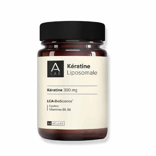 A-LAB Kératine Liposomale 300mg Beauté cheveux Ongles fortifiés 63 gélules
