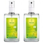 Weleda Deodorant cu lămâie și citrice eficacitate 24h 2x100ml