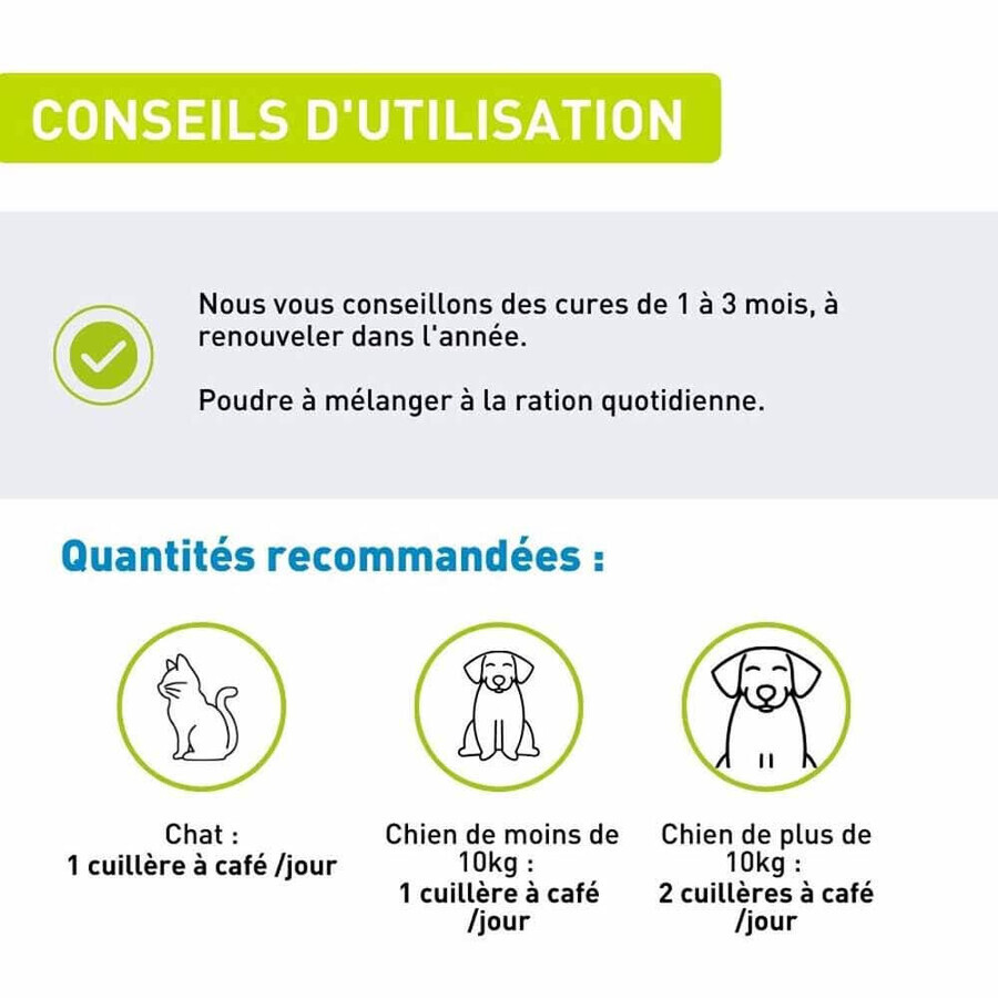 Vetoform Supliment dietetic pentru blană și piele pentru câini și pisici 100g
