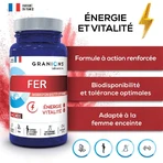 Granions Iron Energy and Vitality 60 capsules