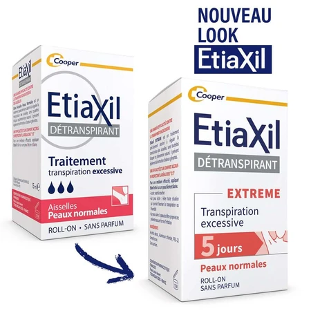 Etiaxil Detraspirant Okselbehandeling roll-on Normale huid 2x15ml