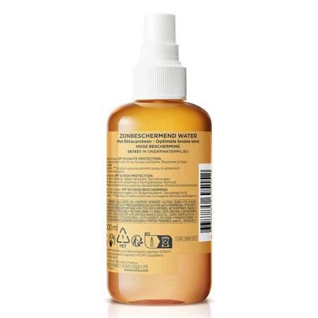 Vichy Capital Soleil Protective Sun Water SPF30 Intense Tan 200ml