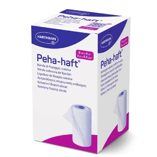 Hartmann Peha Haft Cohesief verband 8cmx4m Latexvrij x1