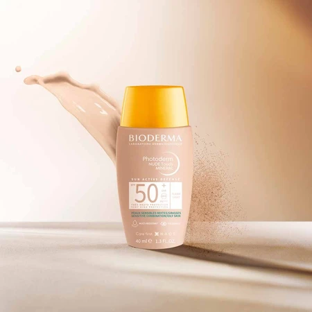 Bioderma Photoderm Mineral SPF50+ tinted nude skin effect NUDE Touch 40ml
