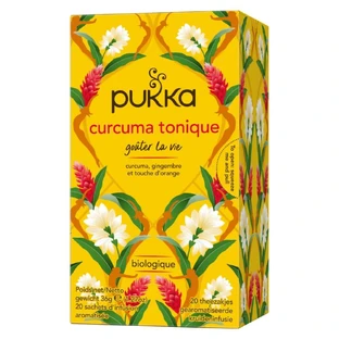Pukka Biologische Kurkuma Tonic Kruidenthee 20 zakjes