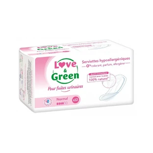 Love&Green Blasenschwäche 12 normale Handtücher