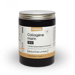 Nat&Form Marine Collagen Skin Beauty 10g + Hyaluronic Acid and Vitamin E 312.5g