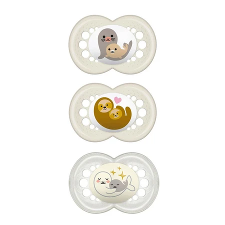 Chupetes Simétricos Mam Original 18 meses y Más x3