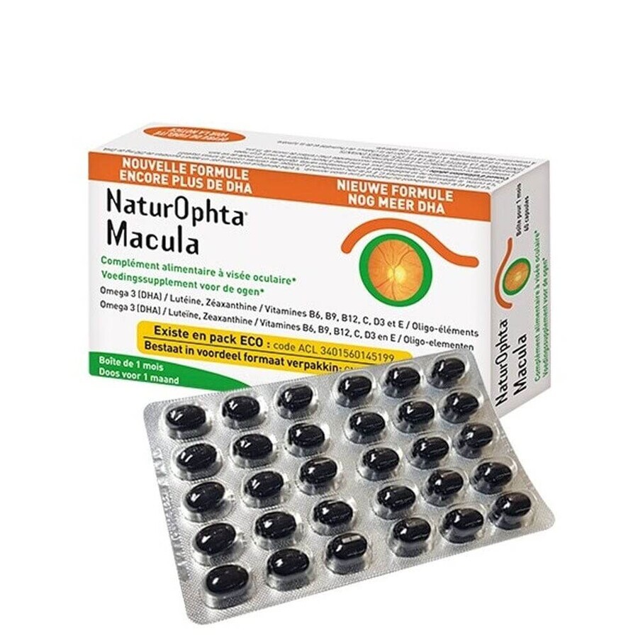 Horus Pharma NaturOphta Macula 60 capsules