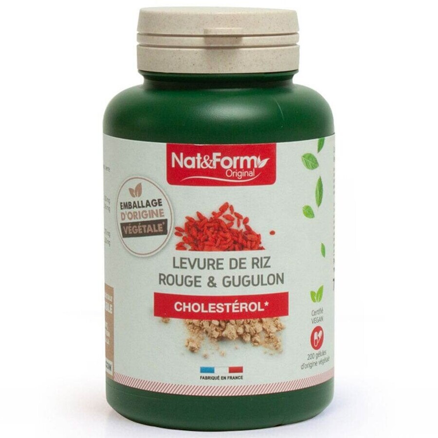 Nat&Form Red Yeast Rice and Gugulon 200 Capsules