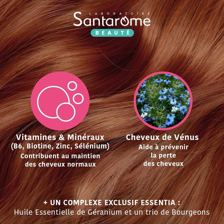 Santarome Sublime Haar Anti-Fall Pfirsich Geschmack 30 Kaugummi