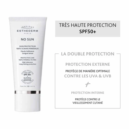 Institut Esthederm No Sun Soin Protecteur 100% écrans minéraux 50ml